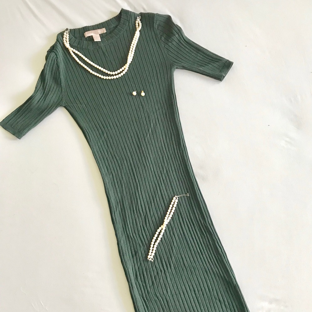 Stretchy Midi Dress